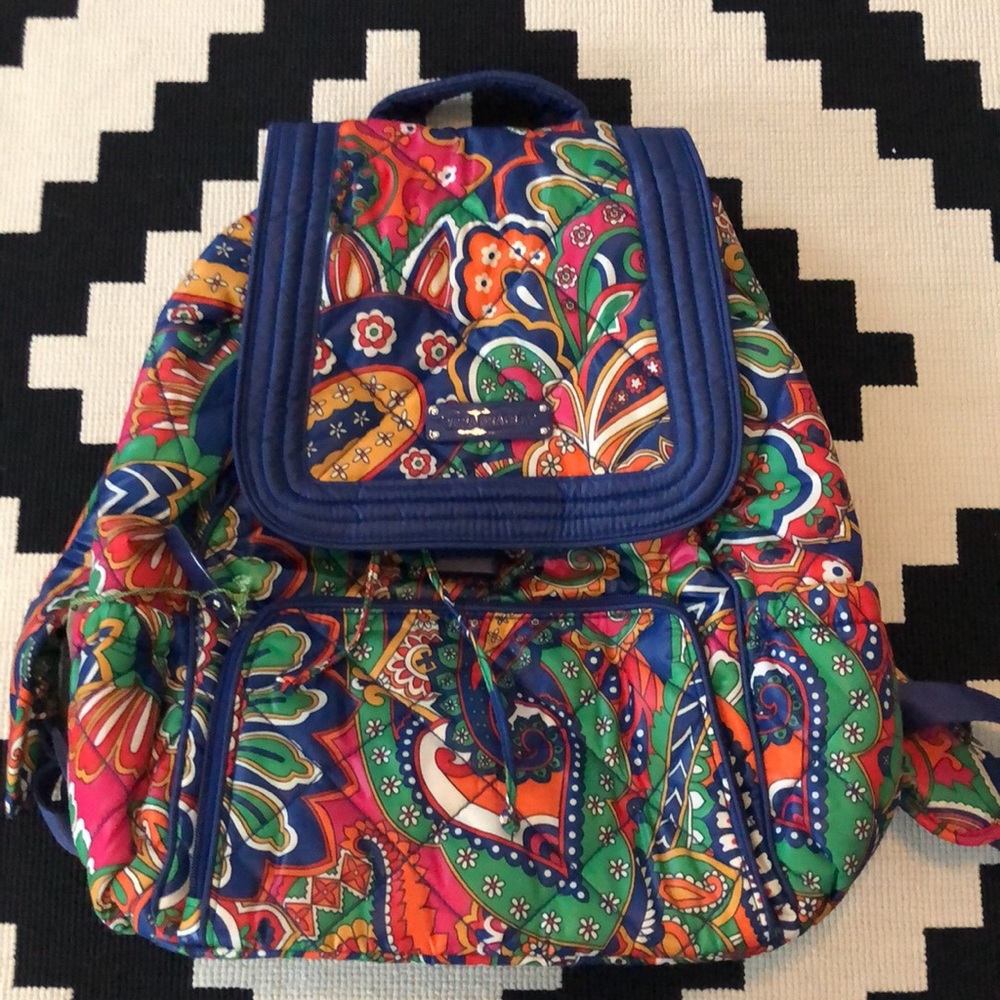 Vera Bradley Venetian Paisley backpack • NWT
